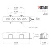 4-string J-bass Bridge Pickup / Alnico 5