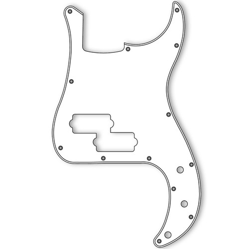 Precision Bass 13holes Pickguard