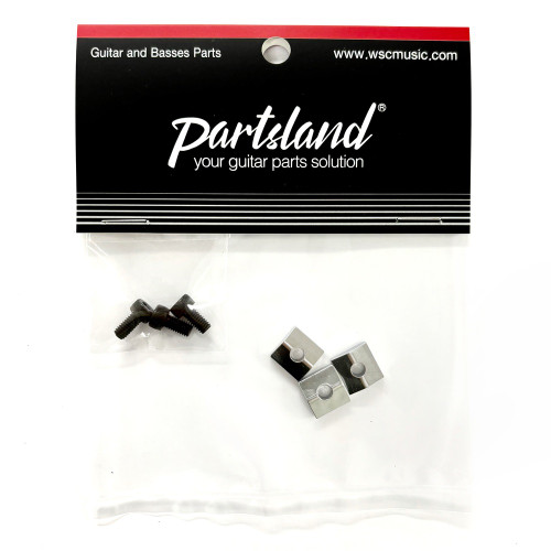 Locking Nut Clamping Block and Screw Set for Floyd Rose Style Tremolo