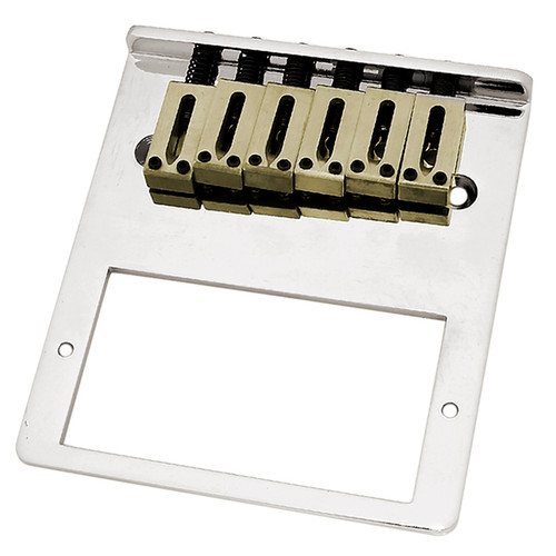 Tele Bridge 6 Stainless Saddles Humbucker Mount