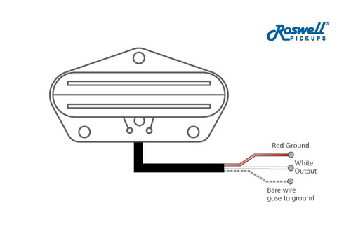 Hot Rail Blade Tele Bridge Pickup/ Ceramic Hot Rail Blade Tele Bridge Pickup/ Ceramic