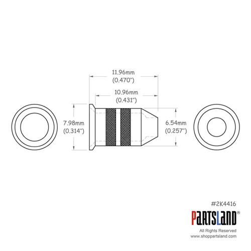 Guitar String Ferrule Set / JFV