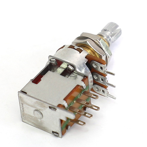 Push-Push Pot for PCB Terminal / Inch Shaft