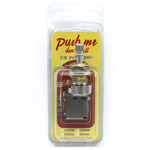 Push-Push Pot for PCB Terminal / Inch Shaft