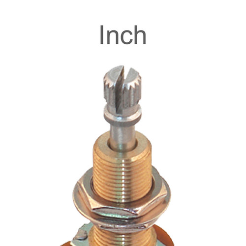 Push-Push Pot Long Bushing / Inch Shaft