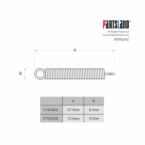 Tremolo Spring Hard Tension