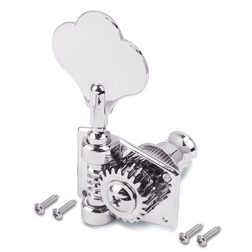 Elephant Ear Style Button Bass Tuner, 22:1 Gear Ratio