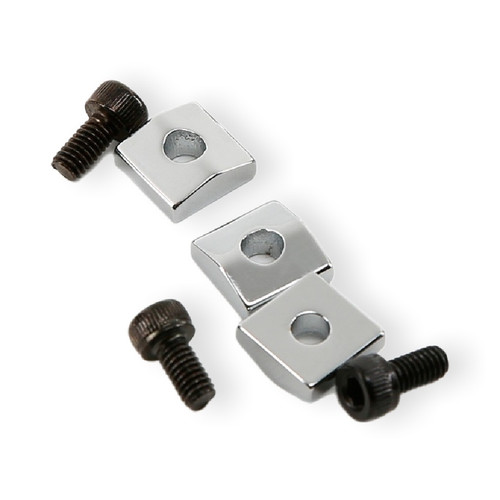 Locking Nut Clamping Block and Screw Set for Floyd Rose Style Tremolo