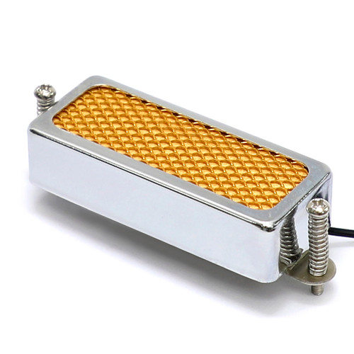 Gold Foil Mini Humbucker Neck Pickup / Alnico 5