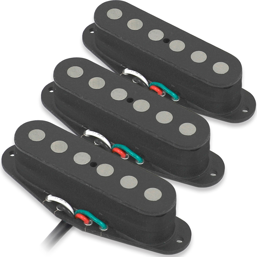 Quarter Pound Stacked Single-coil Pickup / Alnico 5