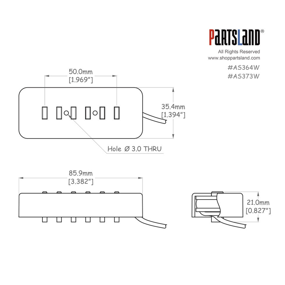 P90 Soap Bar Staple Pickups / Alnico 5
