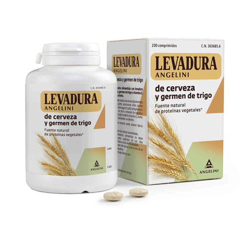 Levadura cerveza y germen de trigo 200 comprimidos