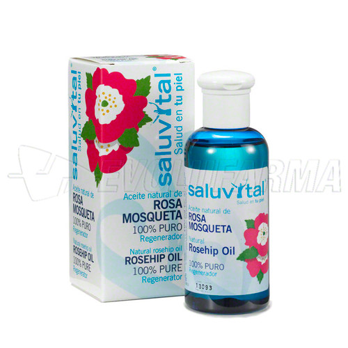 Saluvital aceite rosa mosqueta 100 por 100 puro. 100 mL