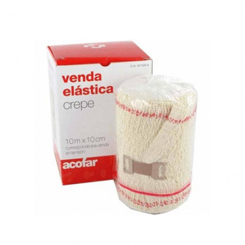 Venda elastica acofar crepe 10 m x10 Venda elastica acofar crepe 10 m x10