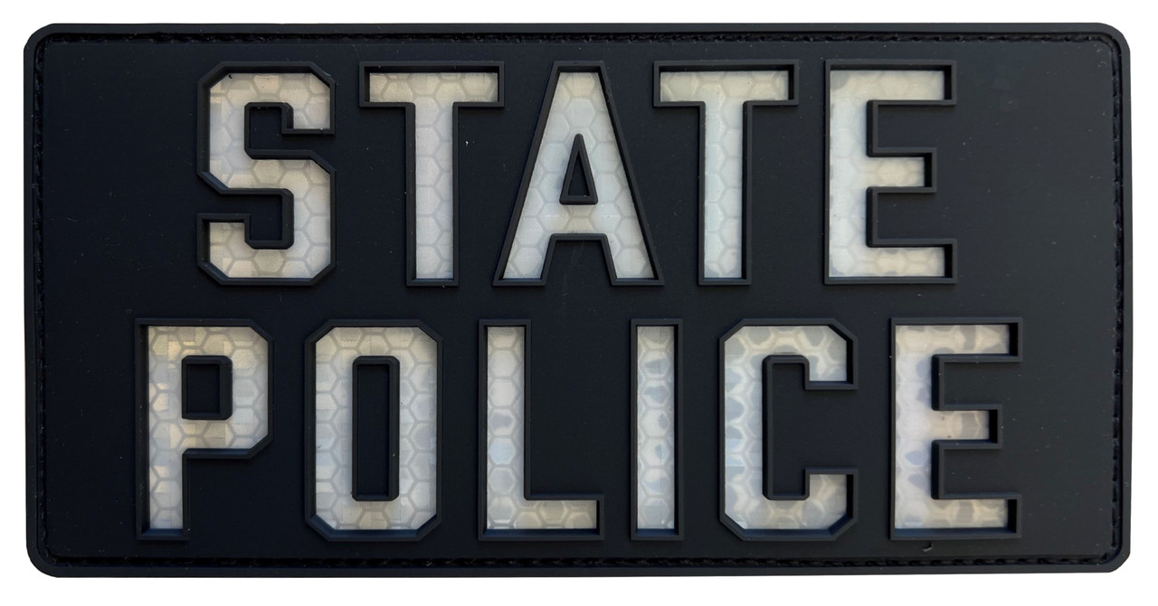 Reflective PVC Patch - State Police