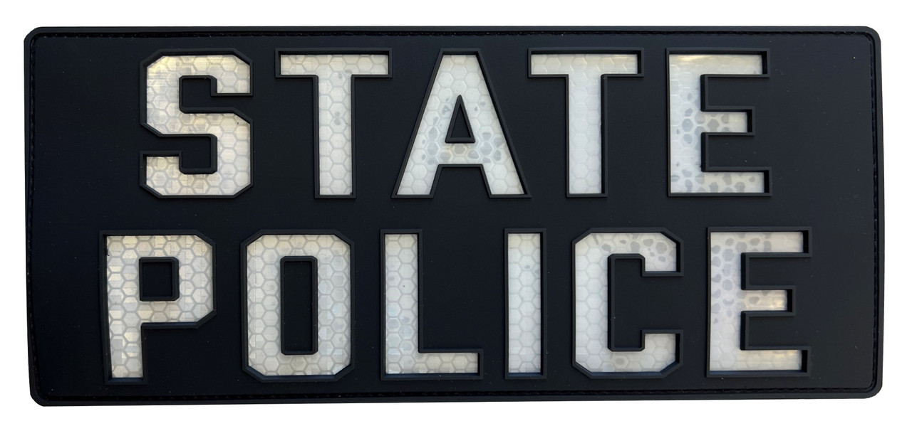 Reflective PVC Patch - State Police