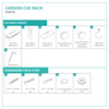 Carson Floor Cue Rack - Parts