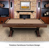 Rockford 7' Multi-Game Table Timeless Farmhouse Design Espresso