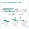 Shuffleboard Table Parts Diagram