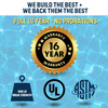 "Gorilla" Mesh Safety Pool Cover for In-Ground Pools- 16 YR Warranty