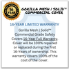 "Gorilla" Solid Safety Pool Cover for In-Ground Pools- 16 YR Warranty