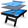 Sports 7' Pool Table with Top