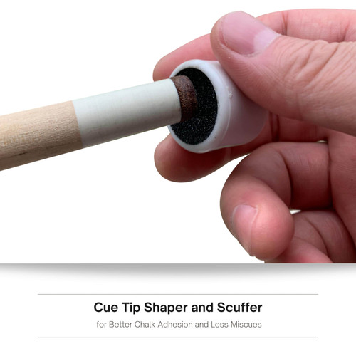 Deluxe Pool Cue Repair Kit - Shaper and Scuffer Deluxe Pool Cue Repair Kit - Shaper and Scuffer
