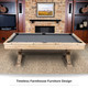 Rockford 7' Multi-Game Table Timeless Farmhouse Design Rustic Oak