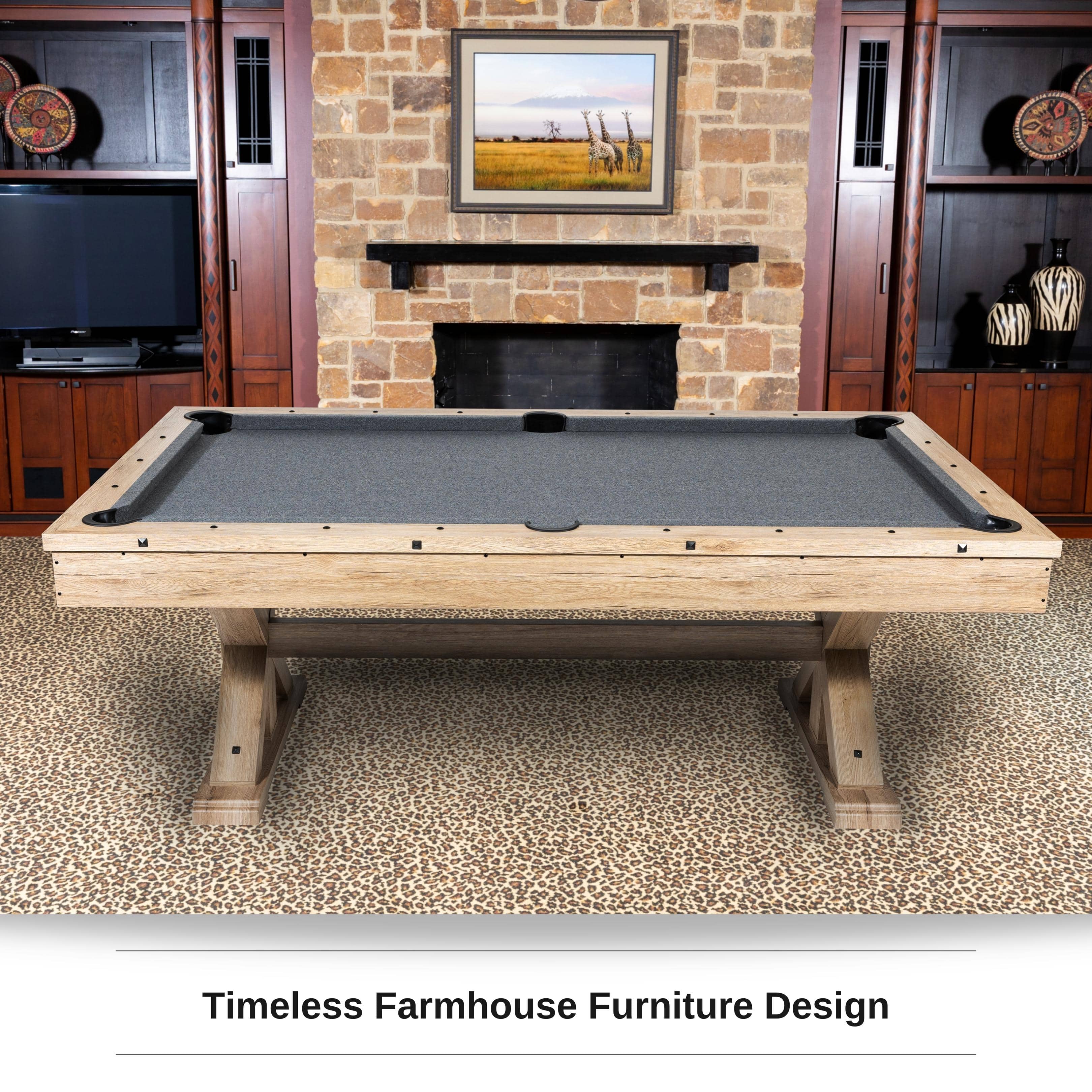 Rockford 7' Multi-Game Table - without Benches