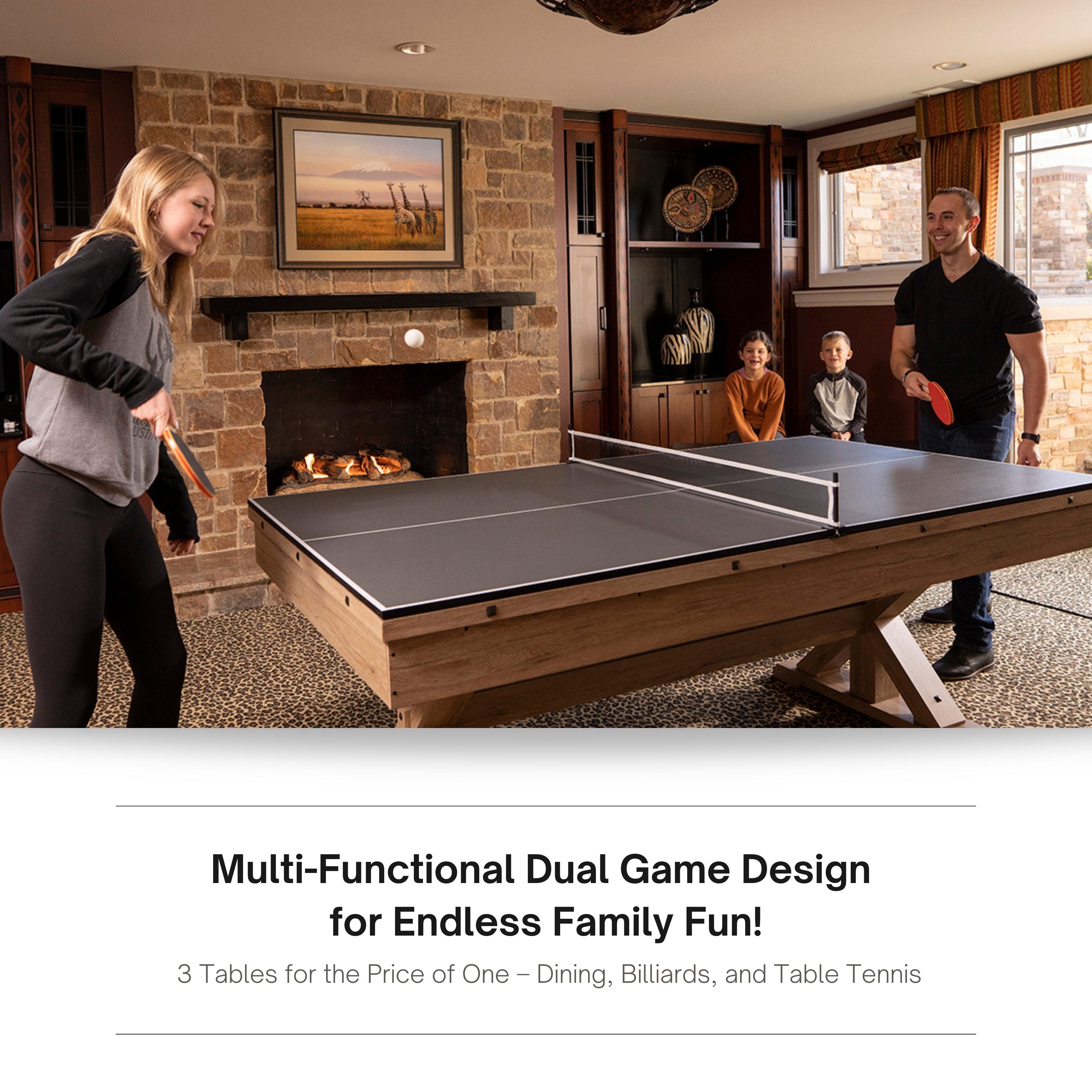 Pureline 7ft Multi Games & Dining Table - Pureline Table Sports