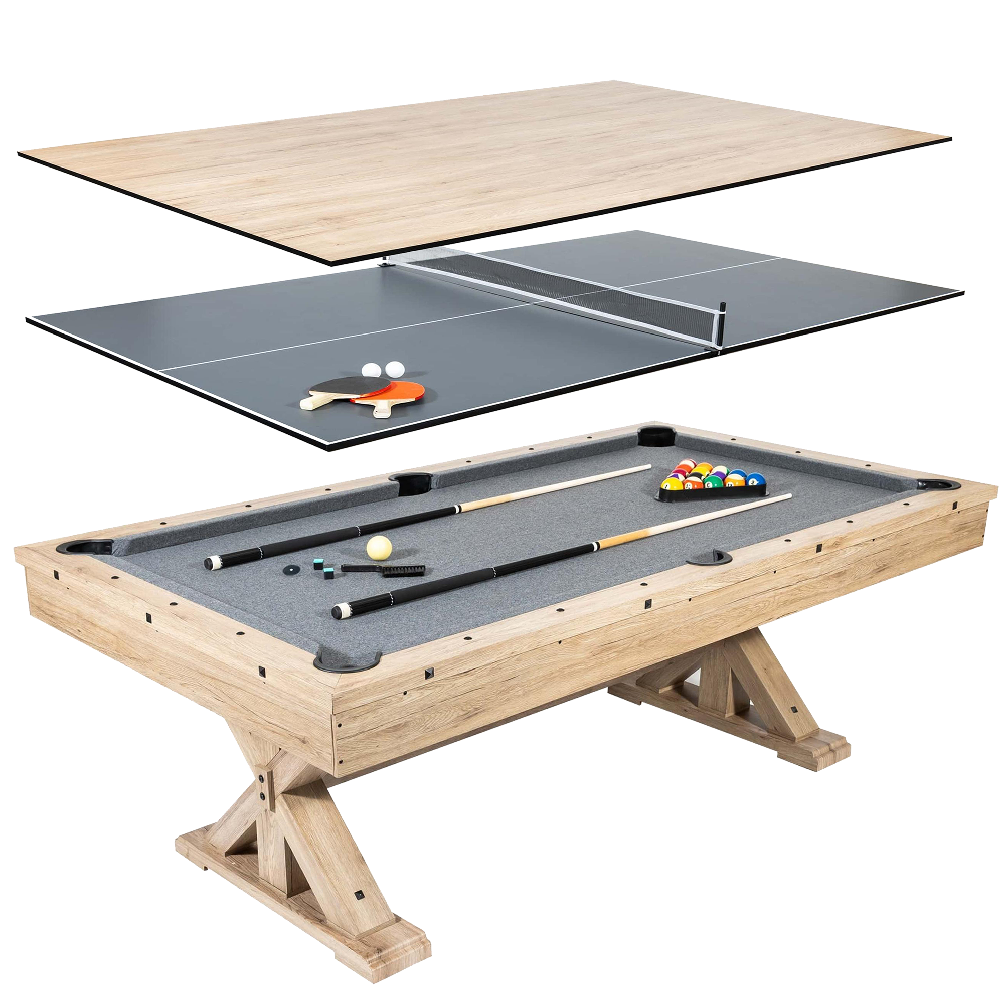 Pureline 7ft Multi Games & Dining Table - Pureline Table Sports