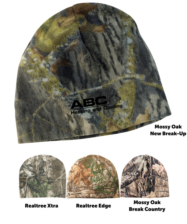 Camouflage Fleece Beanie