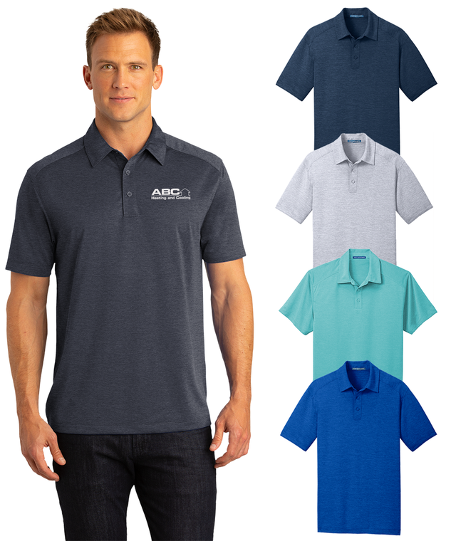 Digi Heather Performance Polo