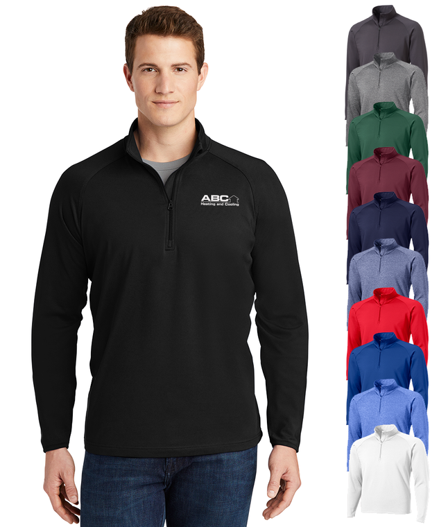 Stretch 1/2-Zip Pullover