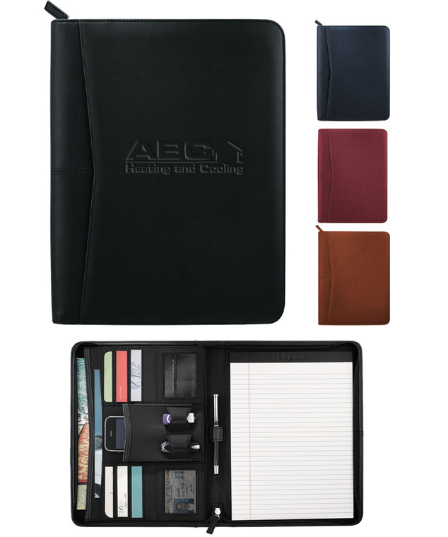 Pedova UltraHyde Zippered Padfolio