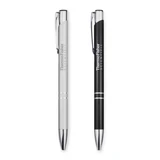 Recycled Aluminium Ballpoint Pen (blue ink)