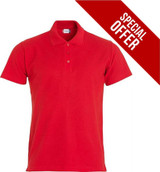 Polo Shirt Men in Red - Clearance