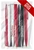 Set of 12 Red, White and Black Pens - Clearance