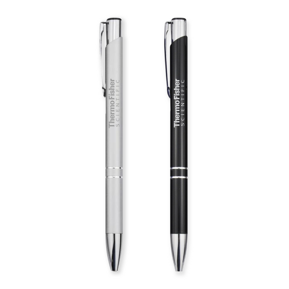 Recycled Aluminium Ballpoint Pen (blue ink)