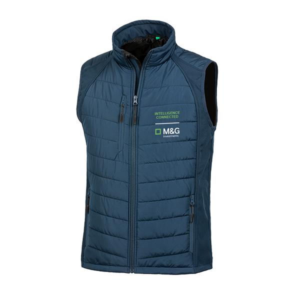 M&G Investments Navy Gilet