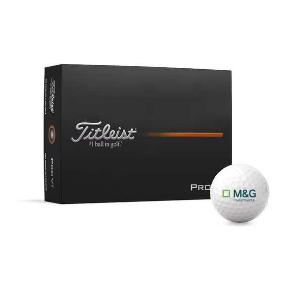 M&G Investments Golf Balls (Pack of 12 balls)