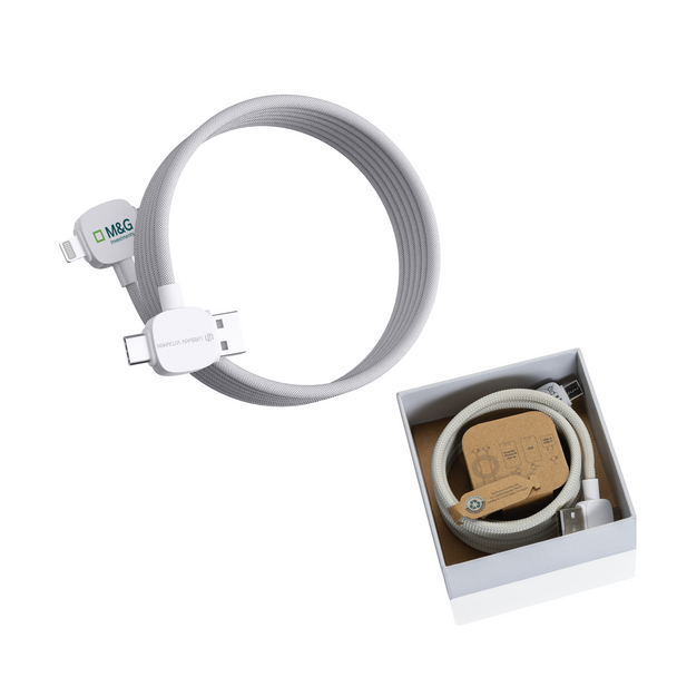 M&G Investments RPET Magnetic Cable 