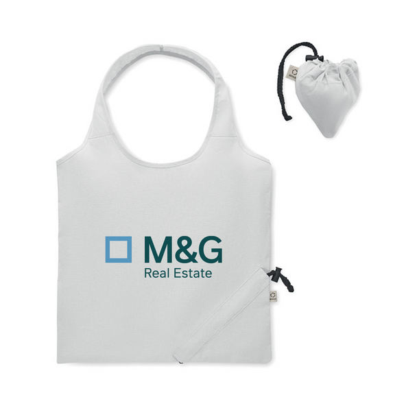 M&G Real Estate EU Foldable Cotton Tote Bag 