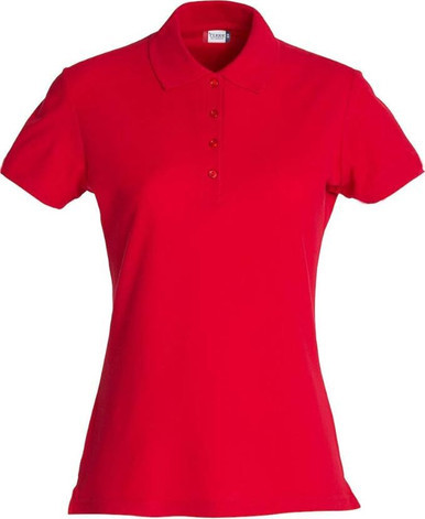 Polo Shirt Women in Red - Clearance