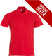 Polo Shirt Men in Red - Clearance