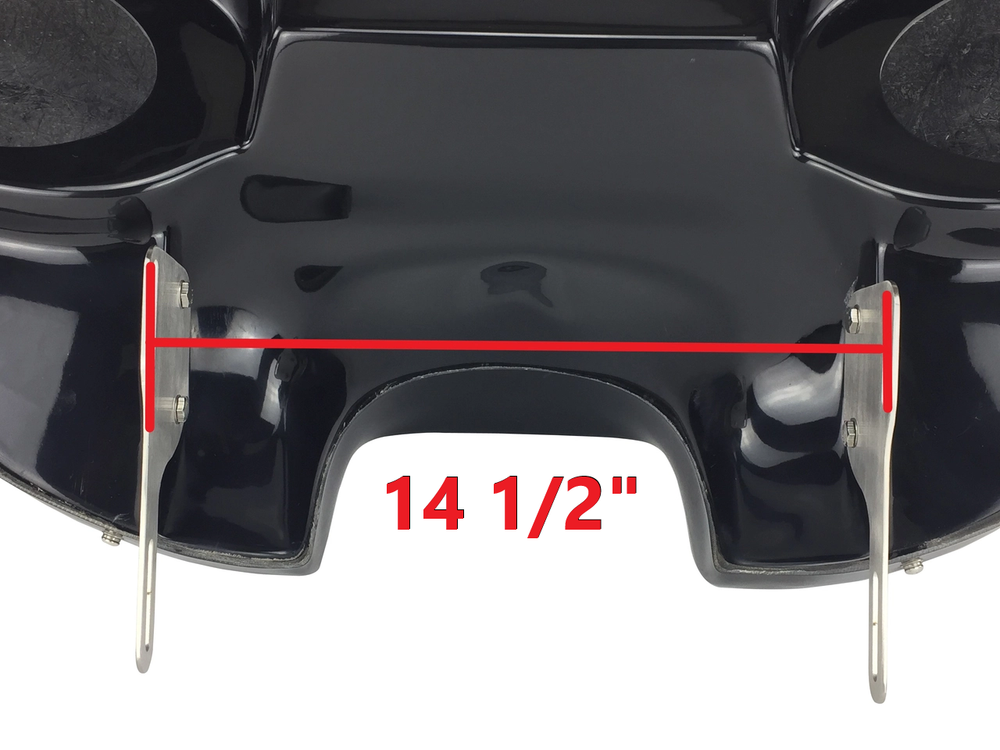 Batwing Windschild Für Kawasaki Vulcan 900 Classic – Schwarze Frontverkleidung Mit Windschutz