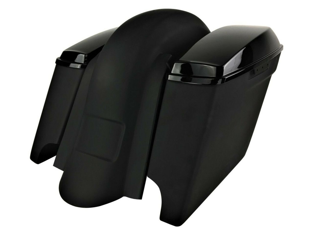 2014+ Extended Saddlebags / Lids & Fender – WITHOUT Fender Cutouts