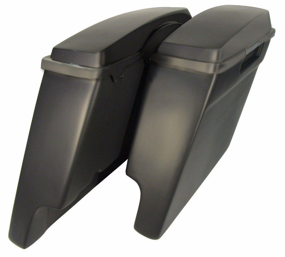 Harley Davidson Extended Fiberglass Saddlebags - Main Image