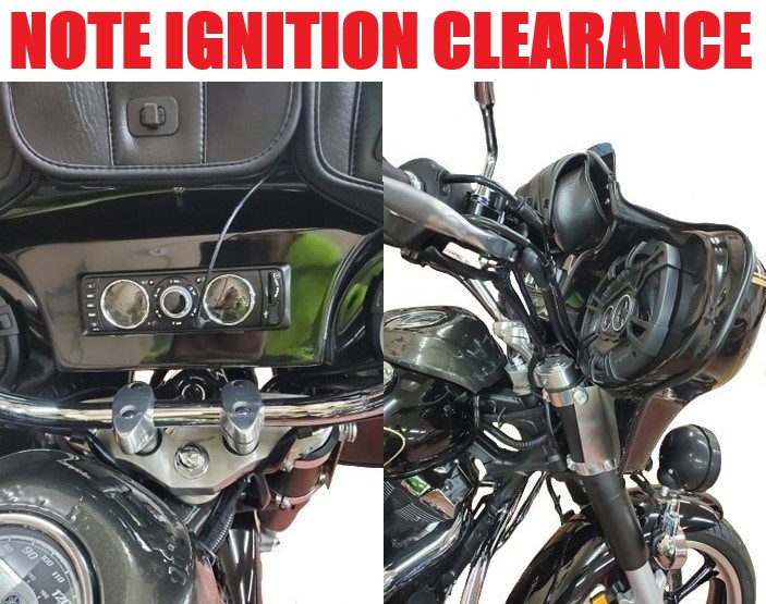 Yamaha VStar 950 Batwing Fairing With Fork Clamps Vector Batwing