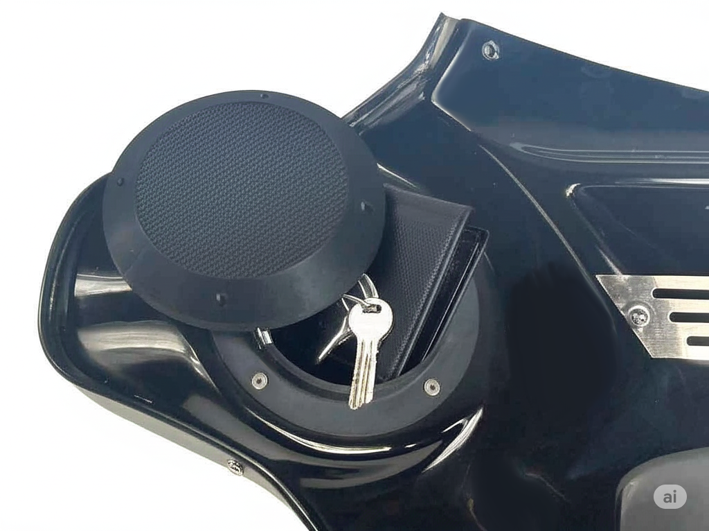 Batwing Fairing With Diversion Safe - No Speakers or Stereo Cutouts